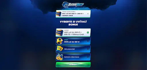 Výber uvítacieho bonusu v BassBet kasíne – casino alebo šport