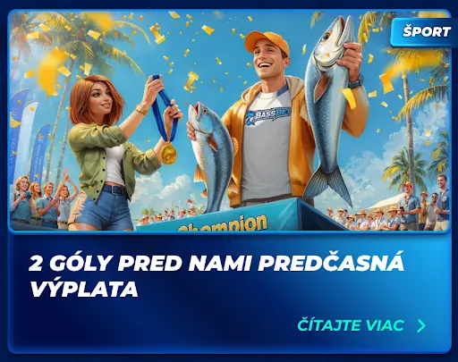 Promo akcia BassBet – predčasná výplata pri vedení o 2 góly